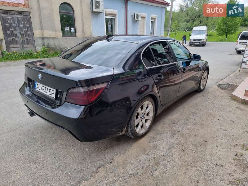 Седан BMW 5 Series 2005 в Рахове фото 3 Седан BMW 5 Series 2005 в Рахове