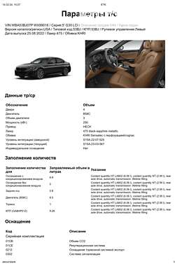 Седан BMW 5 Series 2022 в Львові