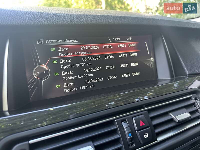 Седан BMW 5 Series 2015 в Киеве