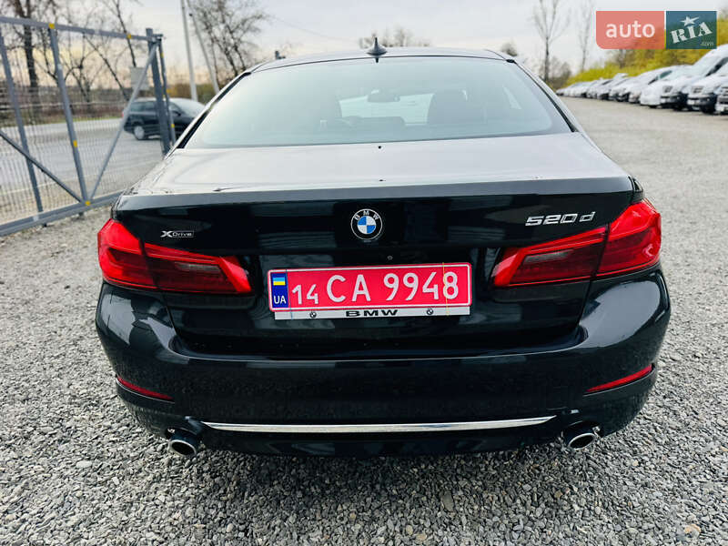 Седан BMW 5 Series 2018 в Іршаві