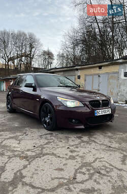 Седан BMW 5 Series 2008 в Львові