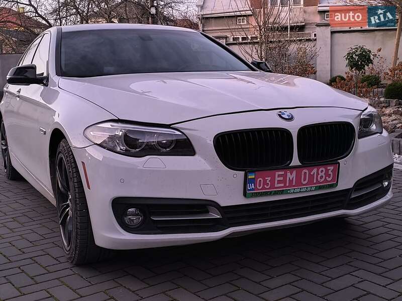 Седан BMW 5 Series 2016 в Дрогобичі