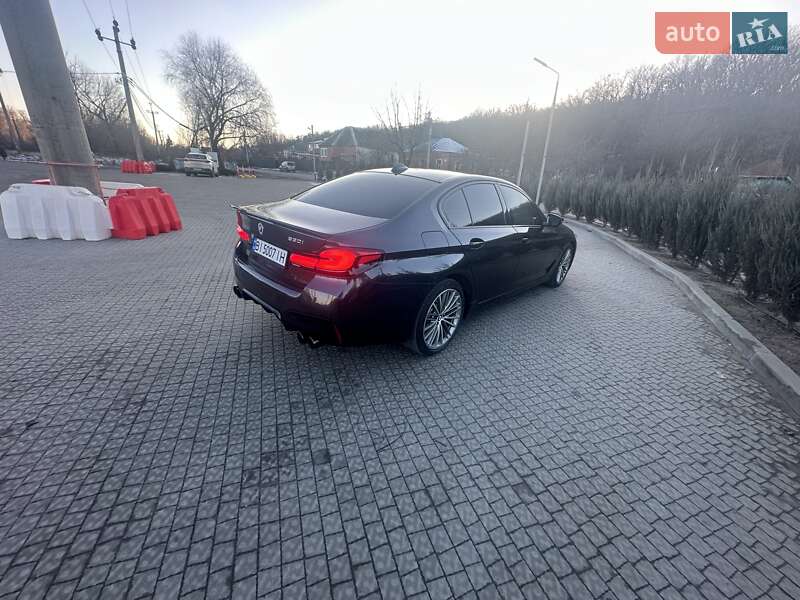 Седан BMW 5 Series 2019 в Полтаві