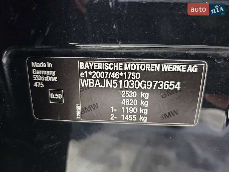 Універсал BMW 5 Series 2017 в Коломиї