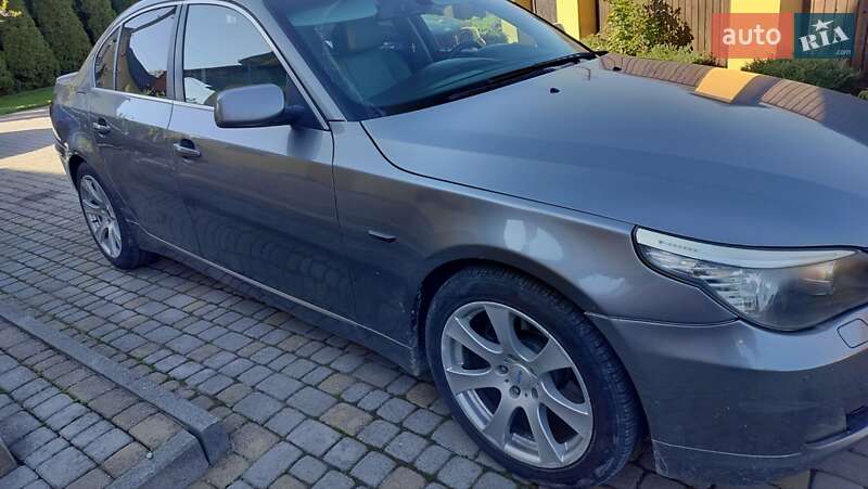 Седан BMW 5 Series 2008 в Львові