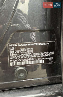 Седан BMW 5 Series 2013 в 