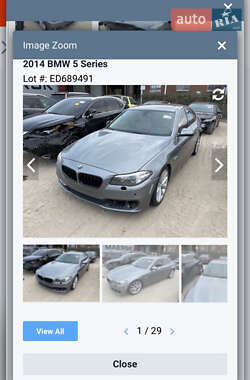 Седан BMW 5 Series 2013 в 