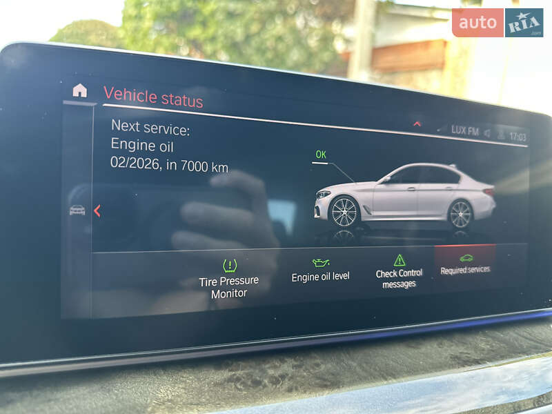 Седан BMW 5 Series 2019 в Києві фото 9 Седан BMW 5 Series 2019 в Києві