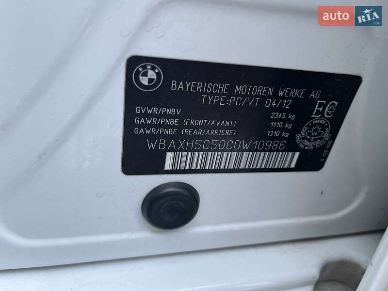 Седан BMW 5 Series 2012 в Львове