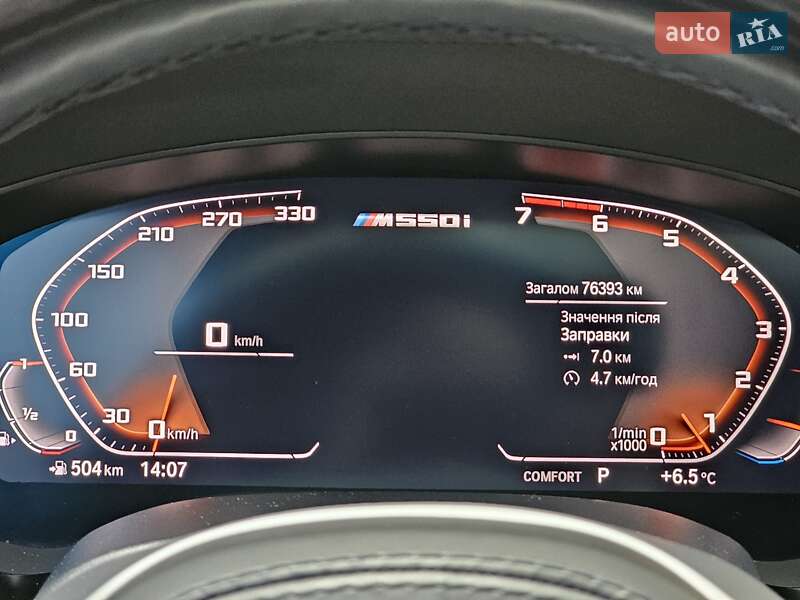 Седан BMW 5 Series 2019 в Киеве