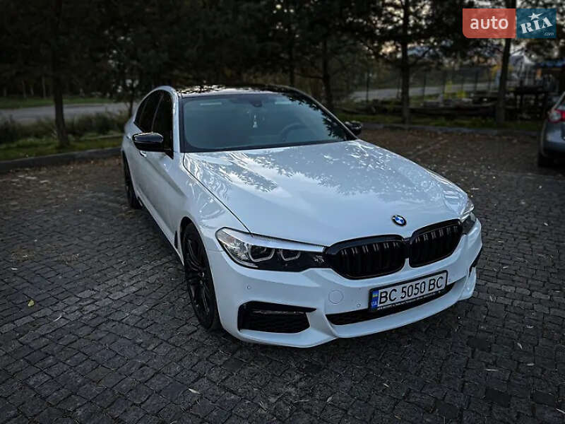 Седан BMW 5 Series 2018 в Львове