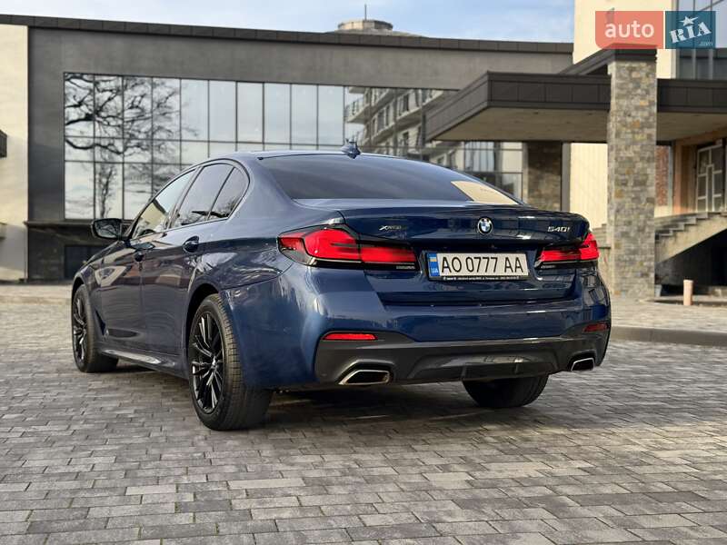 Седан BMW 5 Series 2021 в Мукачево