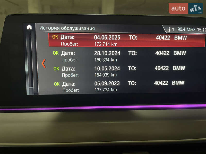 Седан BMW 5 Series 2017 в Львове