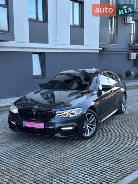 Седан BMW 5 Series 2018 в Львове