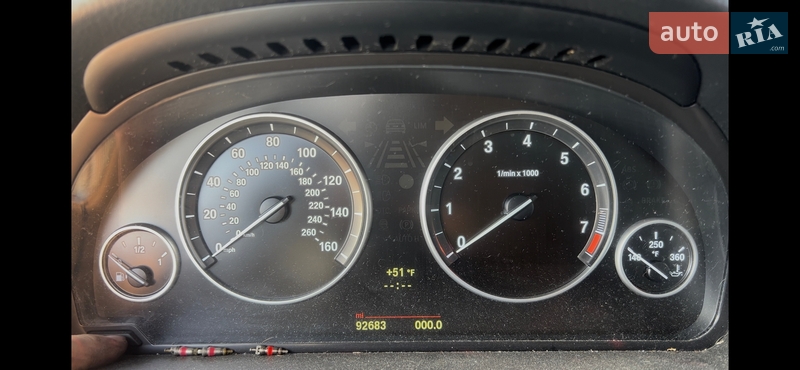 Седан BMW 5 Series 2014 в Львове