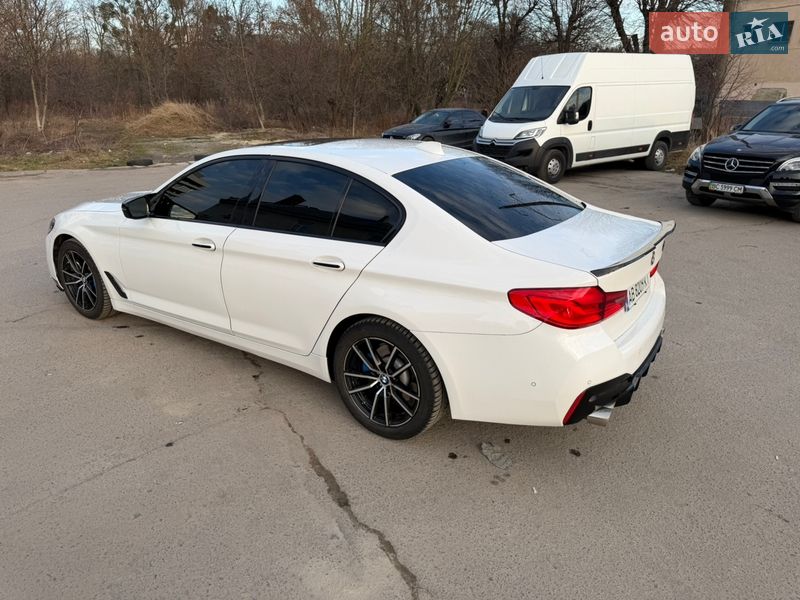 Седан BMW 5 Series 2017 в Львове