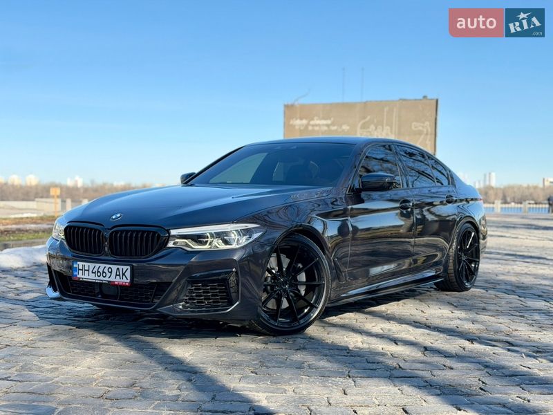Седан BMW 5 Series 2018 в Киеве