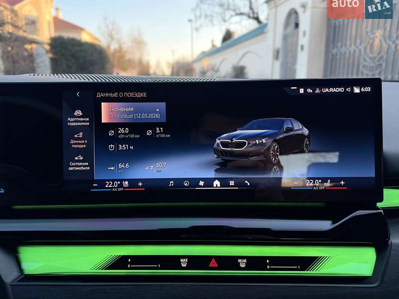 Седан BMW 5 Series 2024 в Одессе