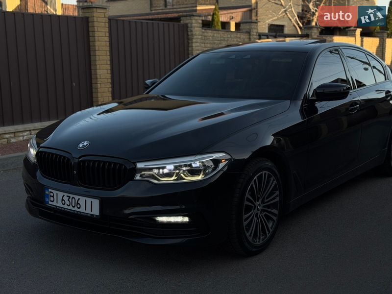Седан BMW 5 Series 2017 в Полтаві