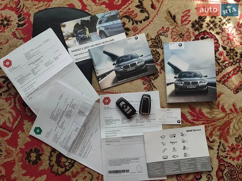 Седан BMW 5 Series 2011 в Виннице документ