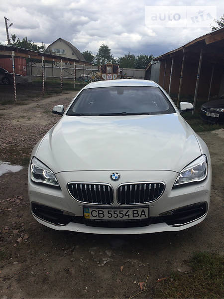 Седан BMW 6 Series Gran Coupe 2016 в Чернигове