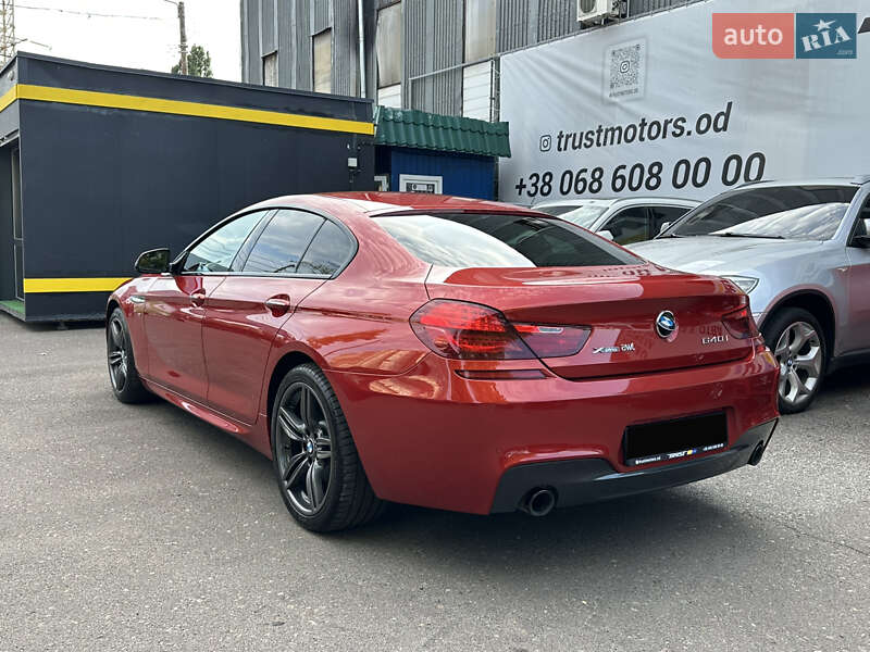 Купе BMW 6 Series Gran Coupe 2016 в Одессе