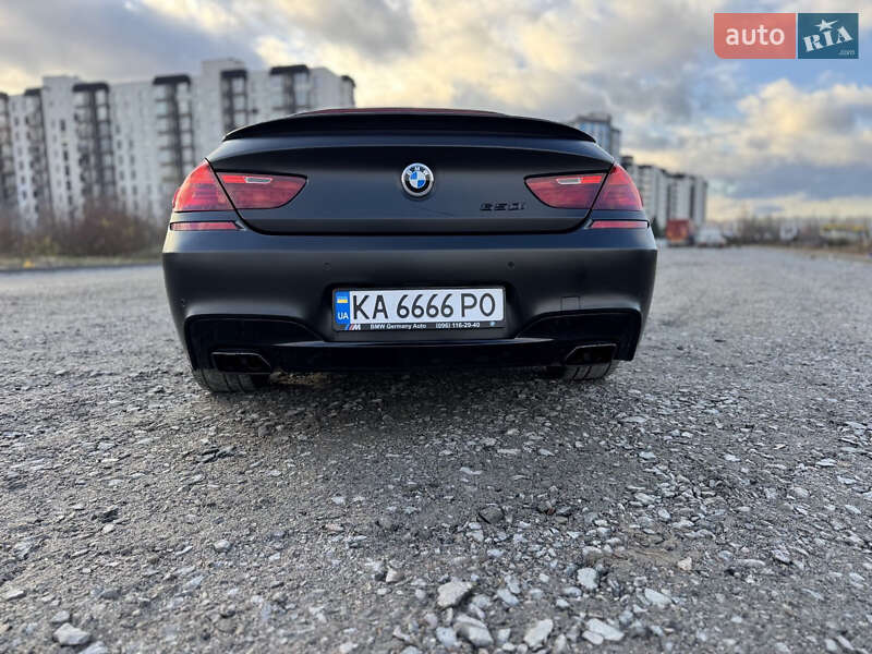 Купе BMW 6 Series Gran Coupe 2015 в Киеве