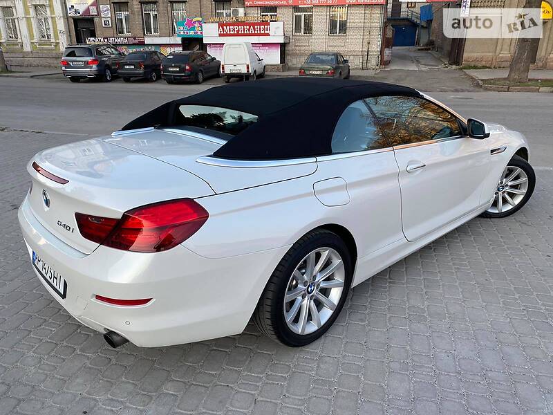 Кабріолет BMW 6 Series 2014 в Запоріжжі