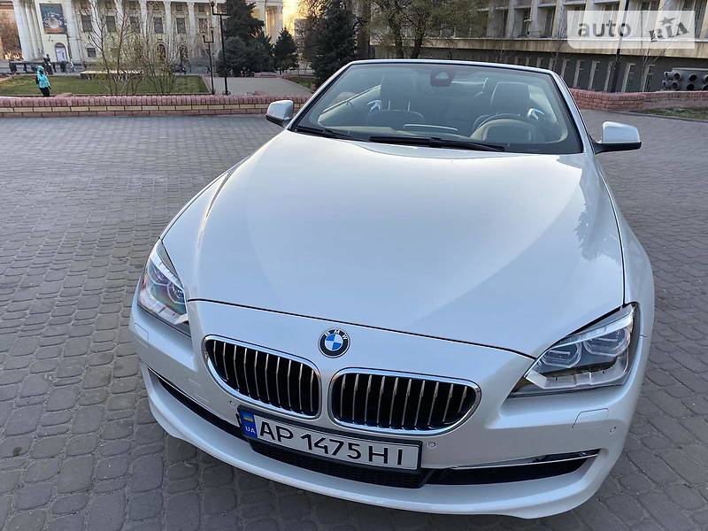 Кабріолет BMW 6 Series 2014 в Запоріжжі