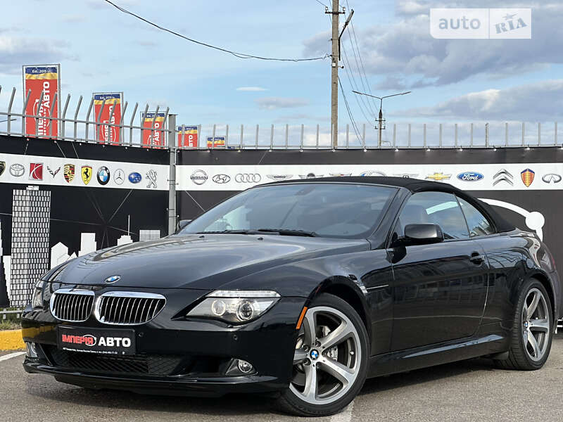 Кабриолет BMW 6 Series 2008 в Киеве