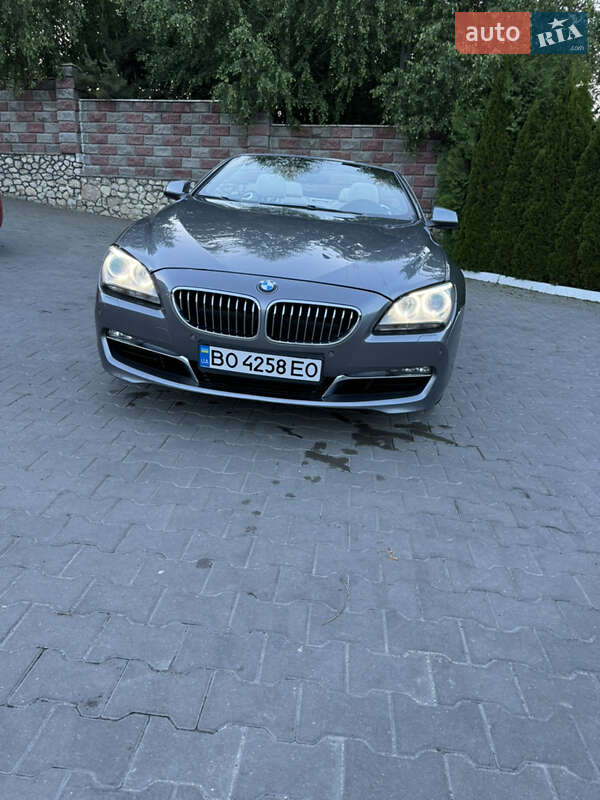 Кабриолет BMW 6 Series 2013 в Тернополе
