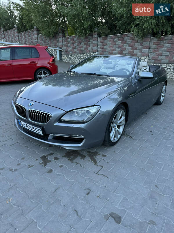 Кабриолет BMW 6 Series 2013 в Тернополе