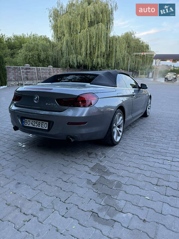 Кабриолет BMW 6 Series 2013 в Тернополе