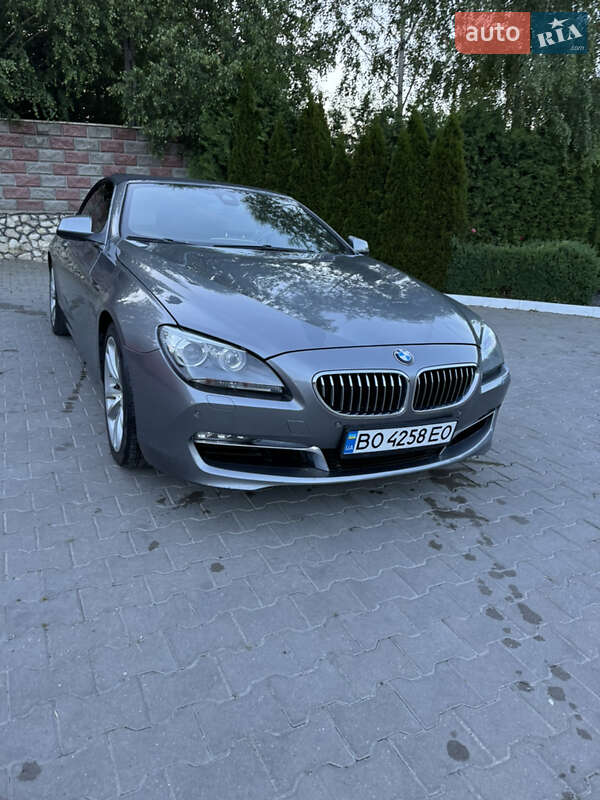 Кабриолет BMW 6 Series 2013 в Тернополе