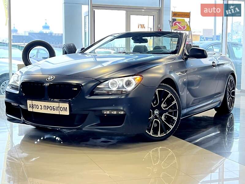 Кабриолет BMW 6 Series 2012 в Киеве