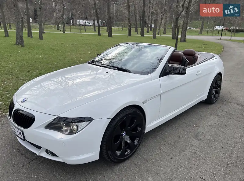 Кабриолет BMW 6 Series 2007 в 