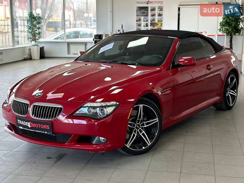 Кабриолет BMW 6 Series 2008 в Киеве