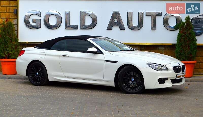 Кабріолет BMW 6 Series 2012 в Одесі