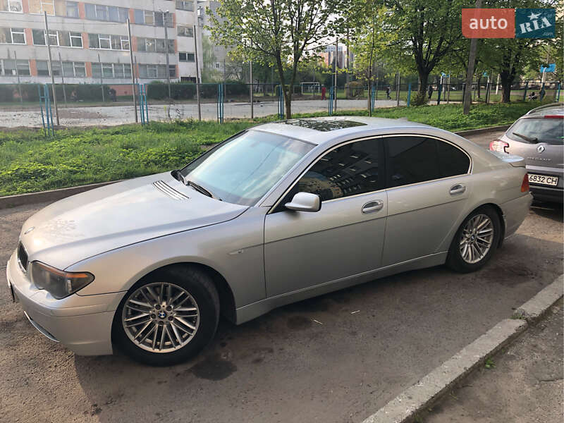 Седан BMW 7 Series 2002 в Львові