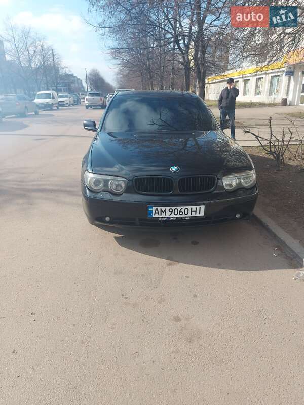 Седан BMW 7 Series 2004 в Житомире фото Седан BMW 7 Series 2004 в Житомире