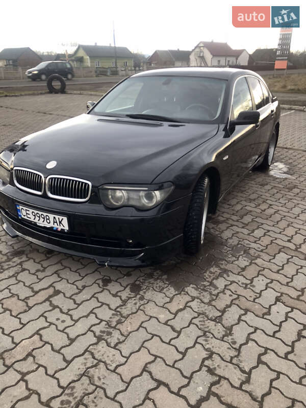 Седан BMW 7 Series 2002 в 