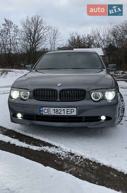 Седан BMW 7 Series 2002 в Чернівцях