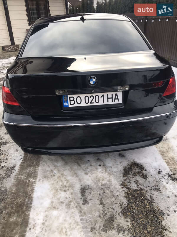 Седан BMW 7 Series 2002 в Івано-Франківську