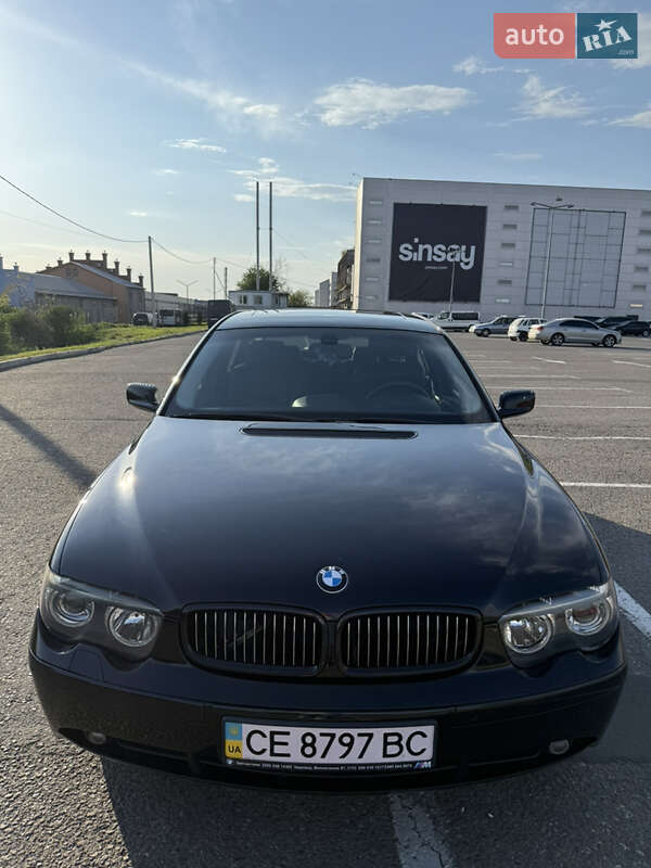 Седан BMW 7 Series 2003 в Чернівцях