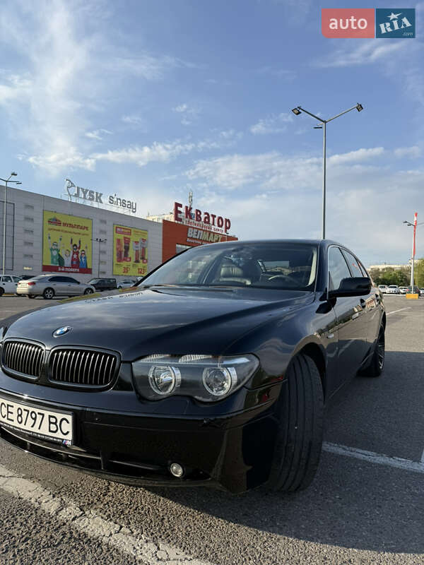 Седан BMW 7 Series 2003 в Чернівцях