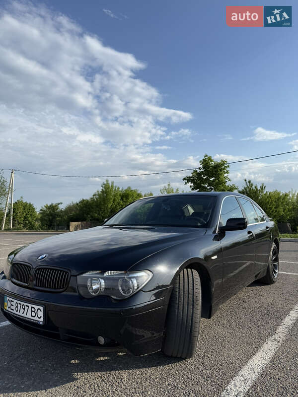 Седан BMW 7 Series 2003 в Чернівцях