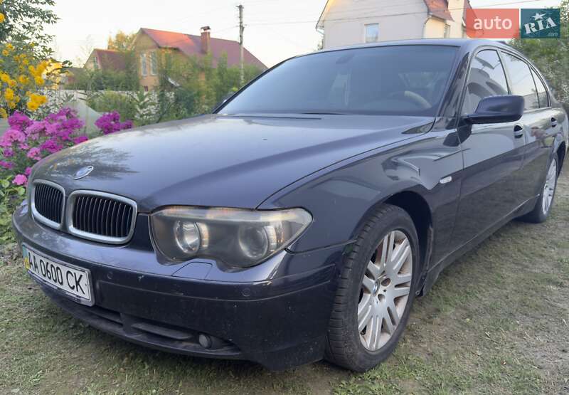 Седан BMW 7 Series 2003 в Гореничах