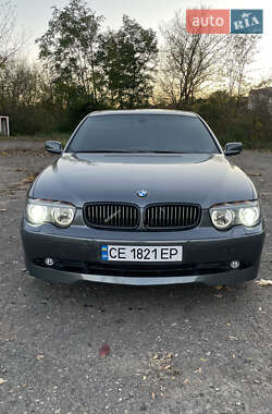 Седан BMW 7 Series 2002 в Черновцах