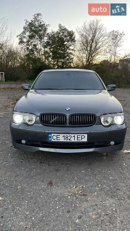 BMW 7 Series 2002 BMW 7 Series 2002
