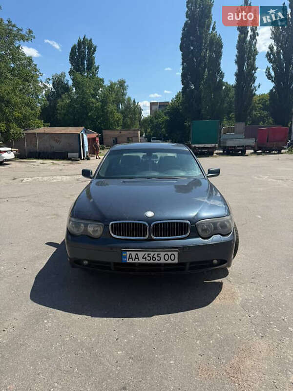 Седан BMW 7 Series 2002 в Полтаве